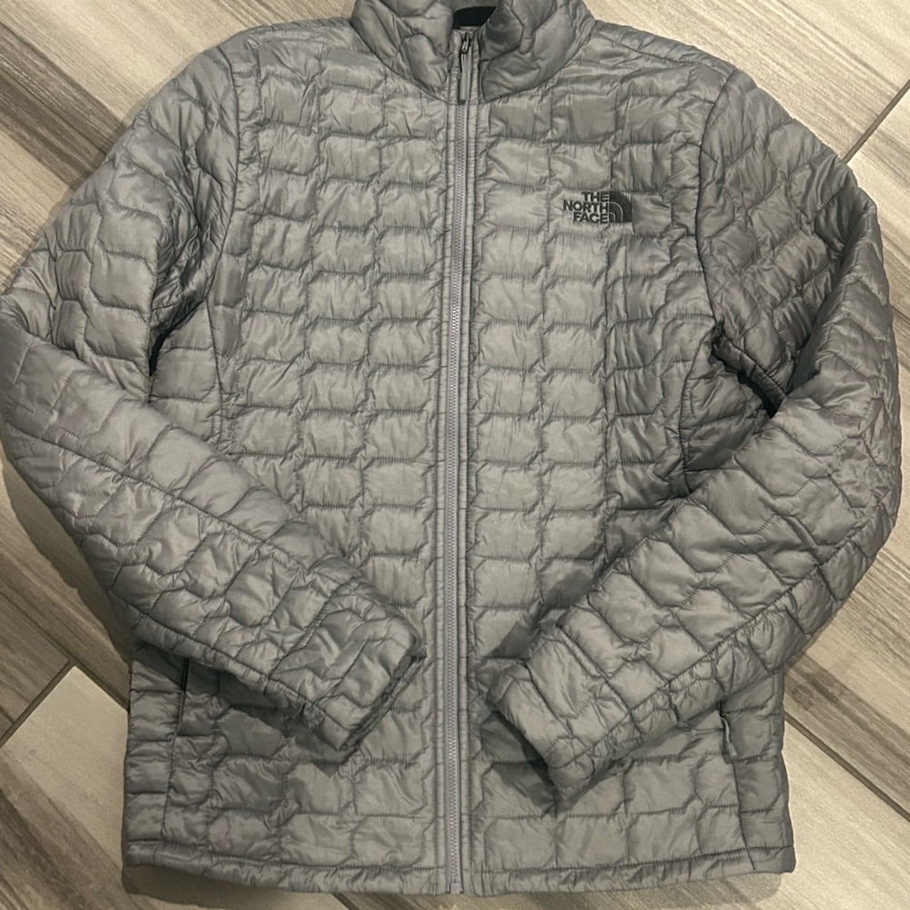 The North Face Gray Puffer Jacket